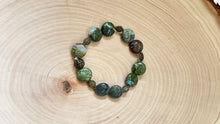Load image into Gallery viewer, Jasper Lentil Beads Stretch Bracelet