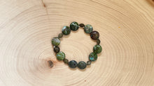 Load image into Gallery viewer, Jasper Lentil Beads Stretch Bracelet