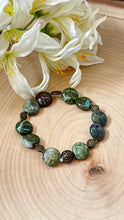 Load image into Gallery viewer, Jasper Lentil Beads Stretch Bracelet