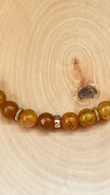 Load image into Gallery viewer, Gold Agate Choker Necklace