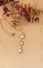 Load image into Gallery viewer, Trio Sand Dollar Pearl Choker Necklace