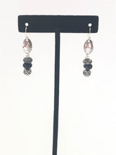 Load image into Gallery viewer, Sterling Silver Dangle Ear Rings With Jasper Gemstone