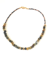 Load image into Gallery viewer, Genuine Gemstone Jasper Choker Necklace