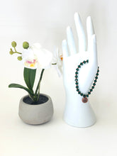 Load image into Gallery viewer, Emerald Green Beaded Crystal Charm Bracelet