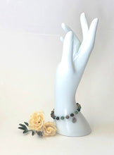 Load image into Gallery viewer, Beaded Fancy Jasper Bracelet With Sterling Silver Celtic Charm