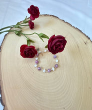 Load image into Gallery viewer, Wire Wrapped Pink Jasper And Natural Pearl Bracelet (Copy)
