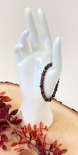 Load image into Gallery viewer, Brown agate, tiger eye and copper beaded bracelet
