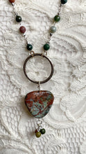 Load image into Gallery viewer, Long Necklace With Beaded Chain In Fancy Jasper
