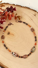 Load image into Gallery viewer, Carnelian and Copper Toggle Bracelet
