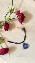 Load image into Gallery viewer, Sapphire Pendant Choker
