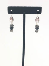 Load image into Gallery viewer, Sterling Silver Dangle Ear Rings With Jasper Gemstone
